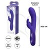 Vibrador con estimulador de clitoris, con 30 funciones y carga USB